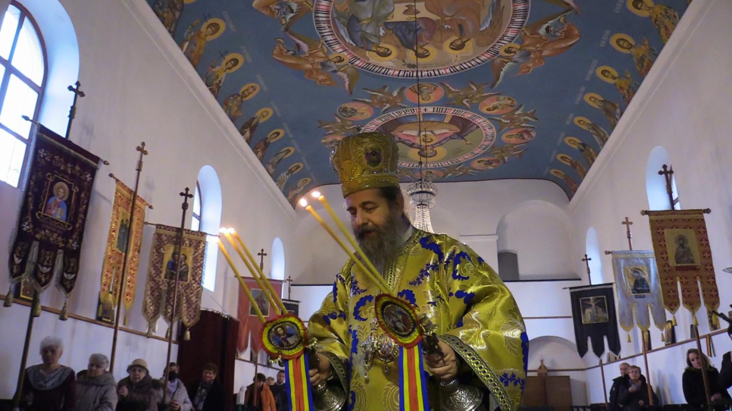 Slujire de hram la Bichișceaba, Ungaria, în Duminica a 4-a din Postul Crăciunului 196361