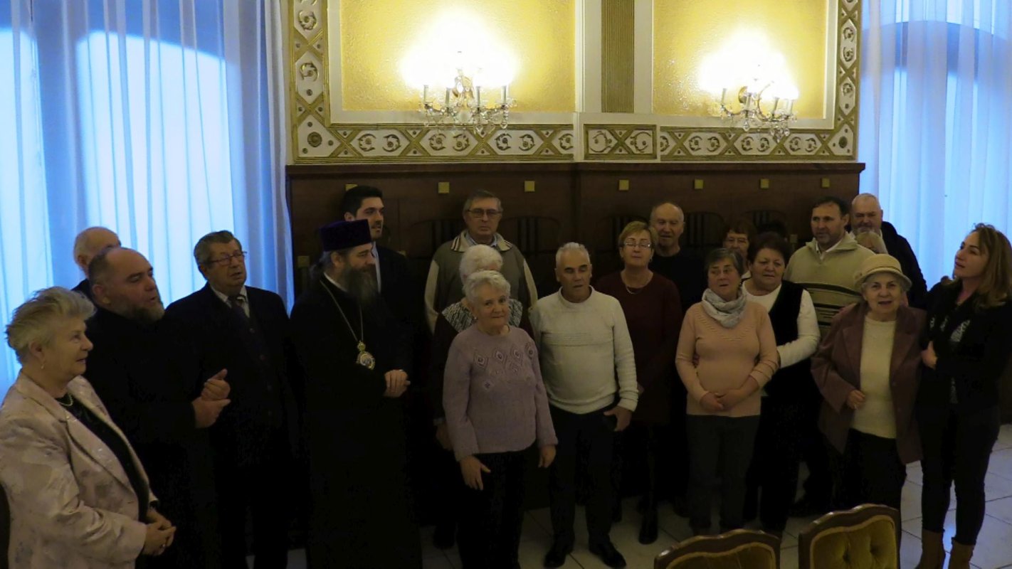 Slujire de hram la Bichișceaba, Ungaria, în Duminica a 4-a din Postul Crăciunului 196364