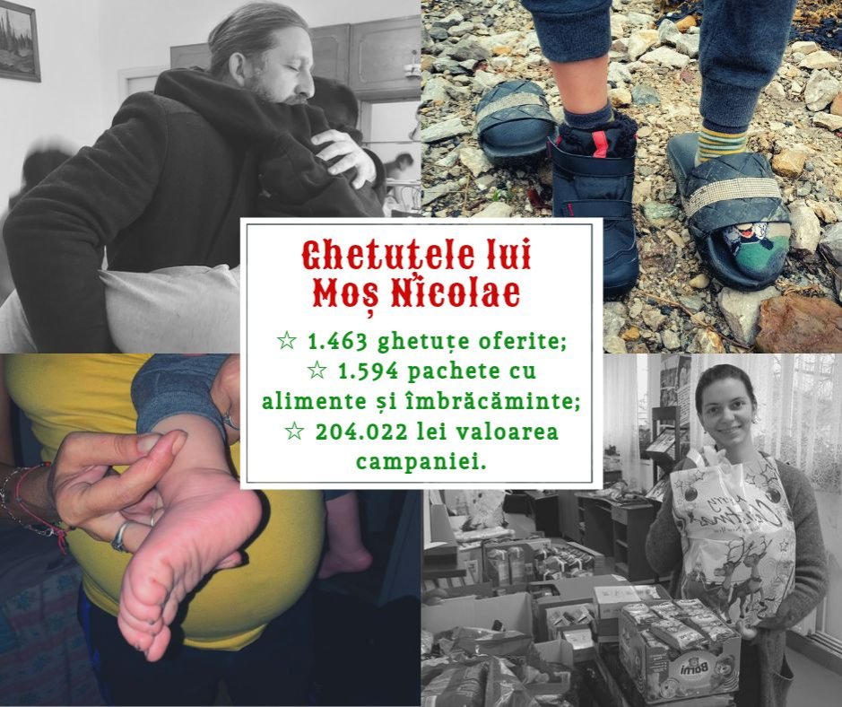 Campania umanitară „Ghetuțele lui Moș Nicolae” a ajuns la final 197292