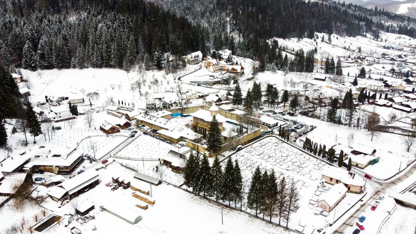 Sfântul Daniil Sihastrul cinstit la Mănăstirea Voroneț 197402