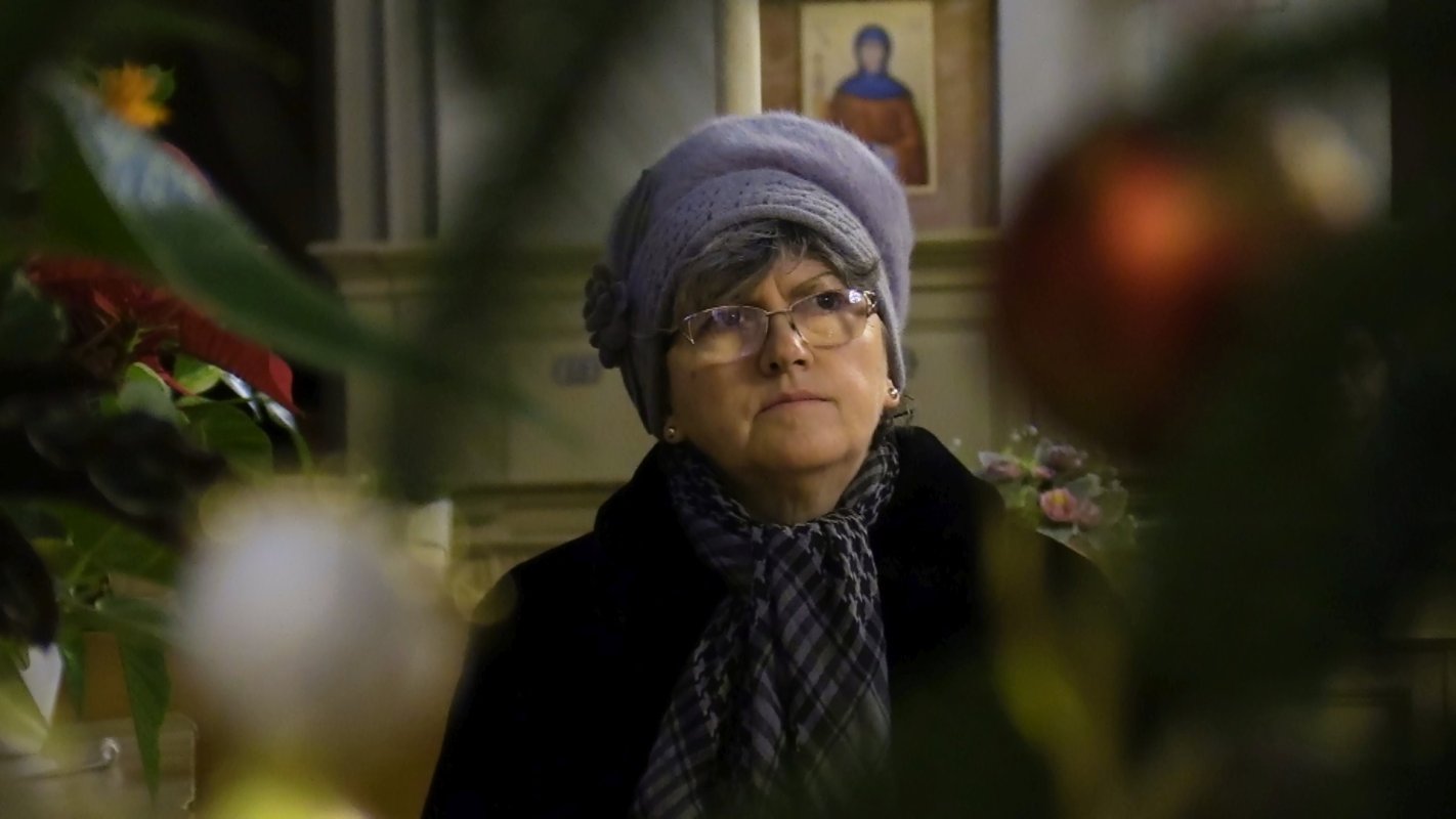 Slujire arhierească la Catedrala Episcopală din Giula, Ungaria, în Duminica dinaintea Nașterii Domnului 197443