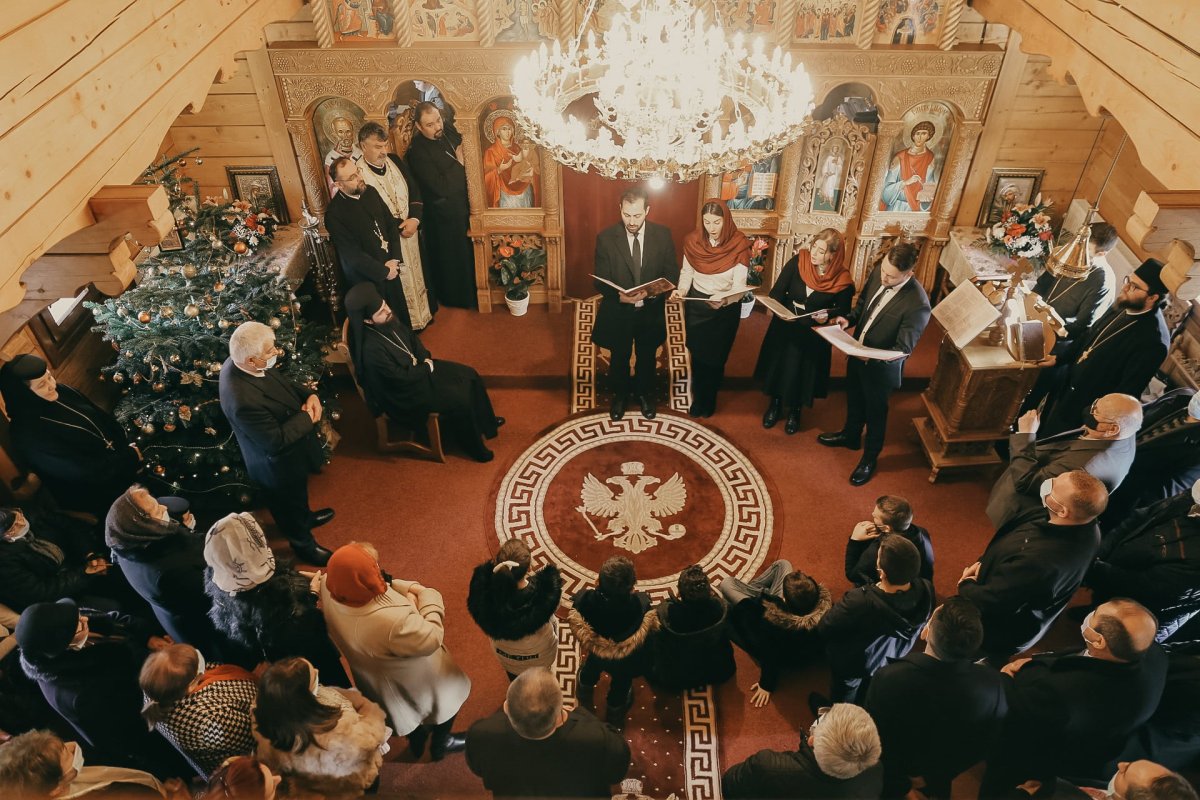 Binecuvântare arhierească la Șimleu Silvaniei 197798