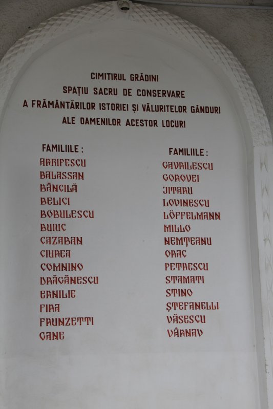 Cimitirul Grădini din Fălticeni, locul de odihnă al Lovineștilor 197587