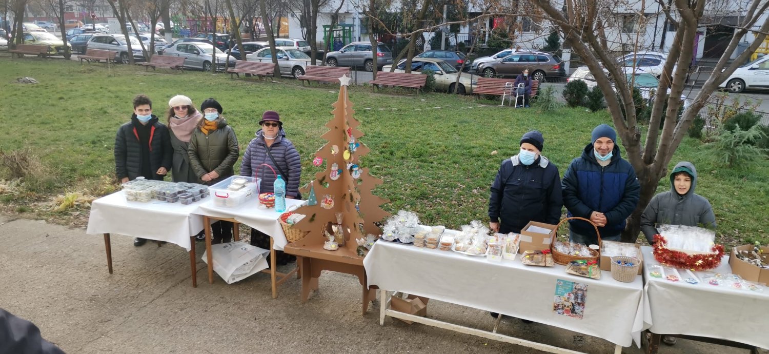 Târg de Crăciun, darul copiilor de la Biserica Huedin 197720