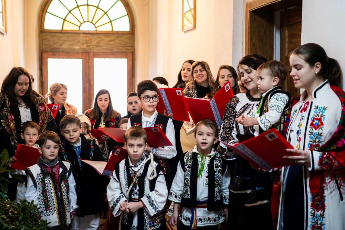 Ajunul praznicului Nașterii Domnului la Catedrala Arhiepiscopală din Suceava 198289