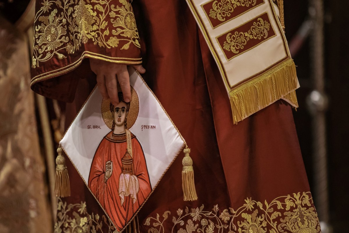 Cinstirea Întâiului Mucenic al Bisericii la Catedrala Patriarhală 198730