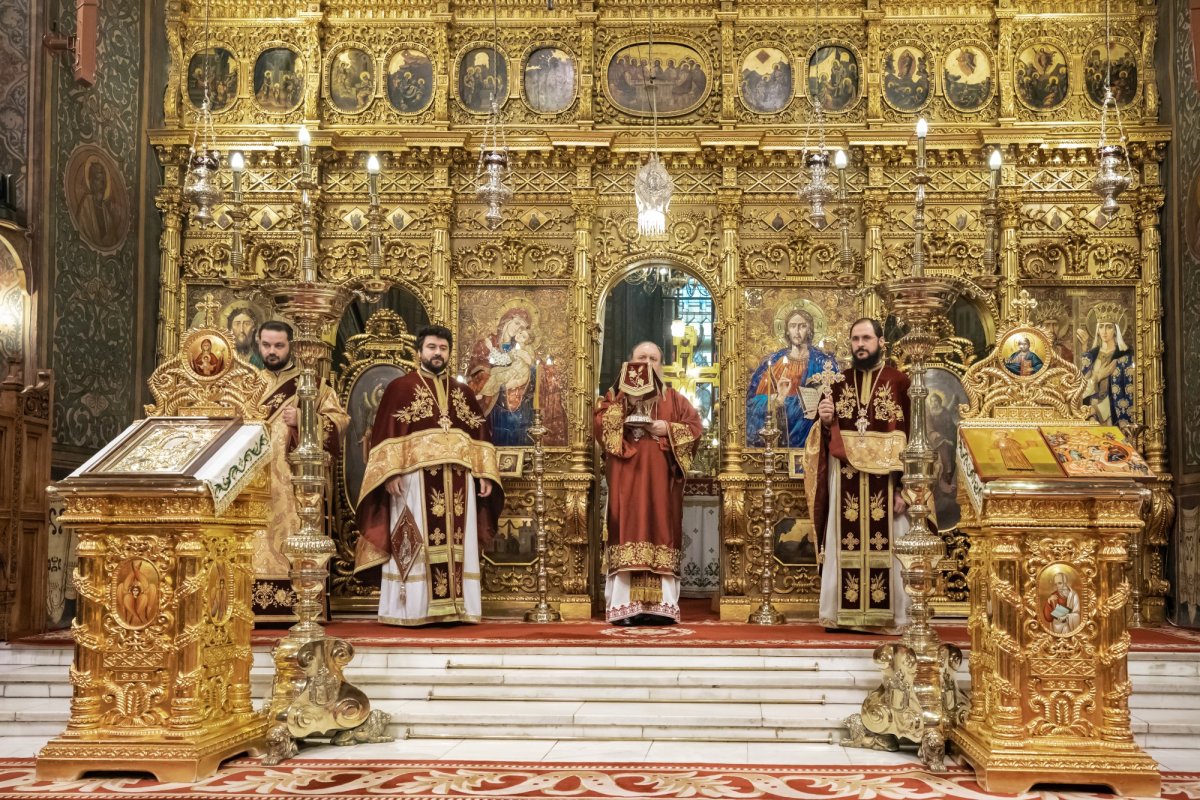 Cinstirea Întâiului Mucenic al Bisericii la Catedrala Patriarhală 198753