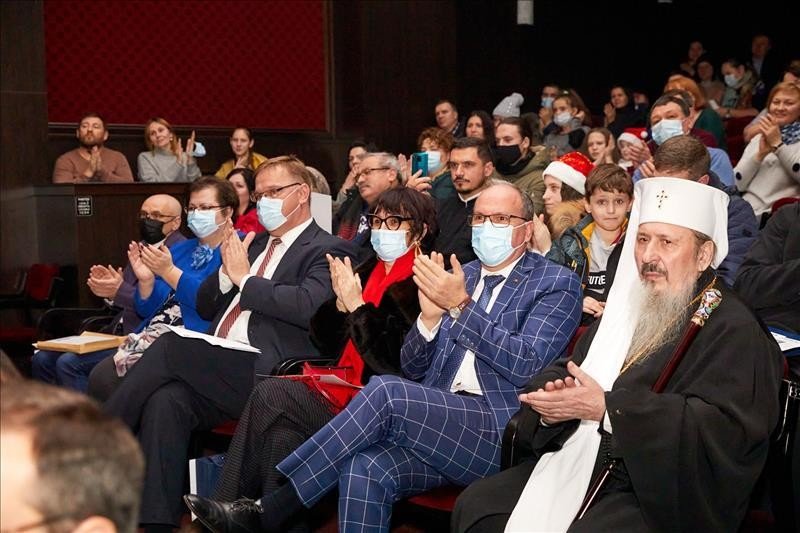 Concert de colinde al Coralei Mitropoliei Basarabiei la Chișinău 198715