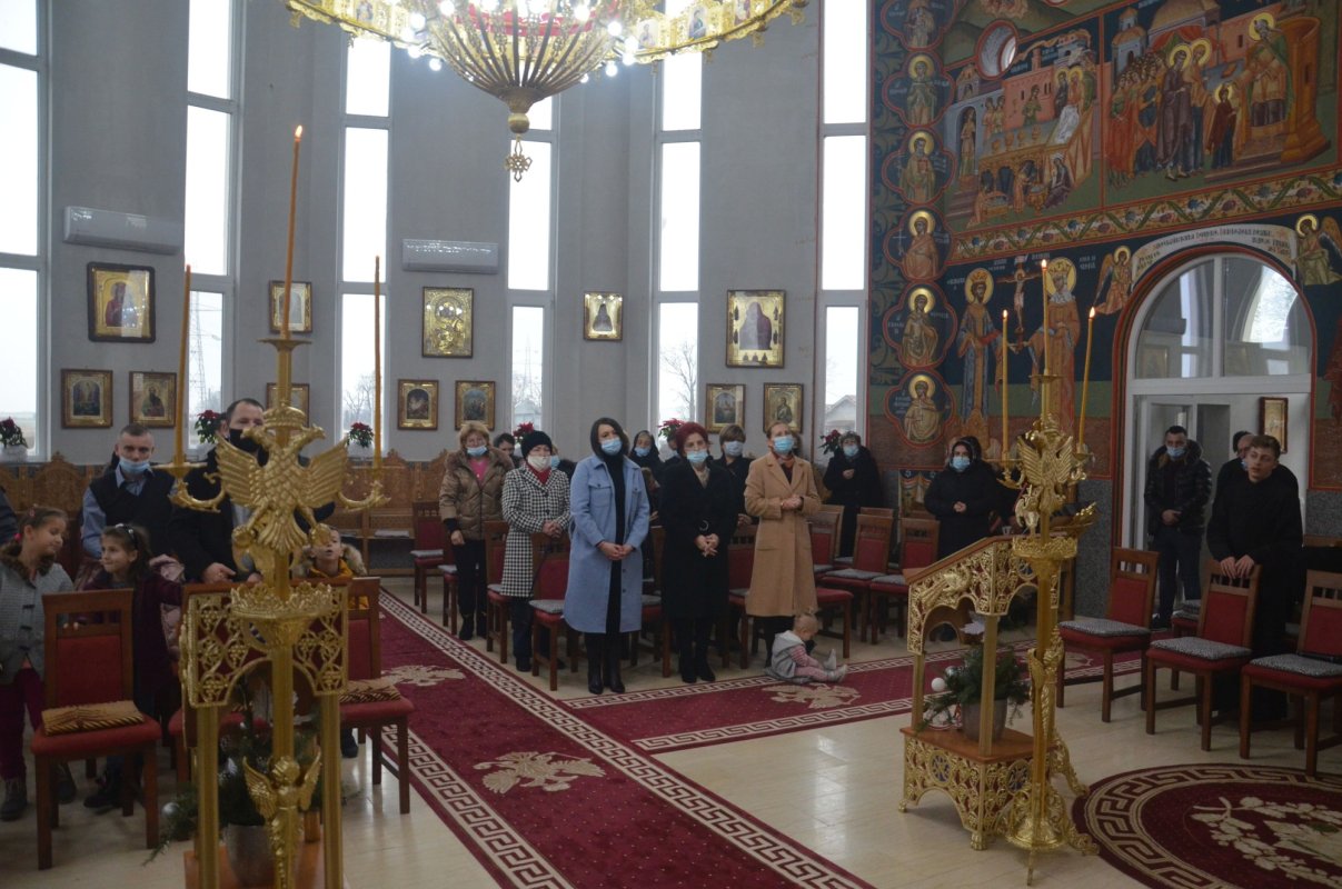 Sfințirea pietrei de temelie a casei de tip familial pentru orfani din parohia bihoreană Palota 198976