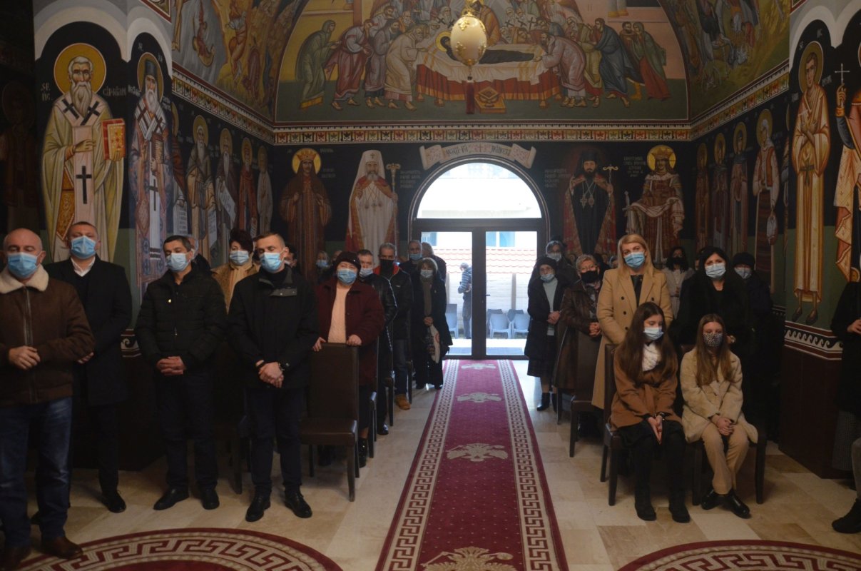 Sfințirea pietrei de temelie a casei de tip familial pentru orfani din parohia bihoreană Palota 198978