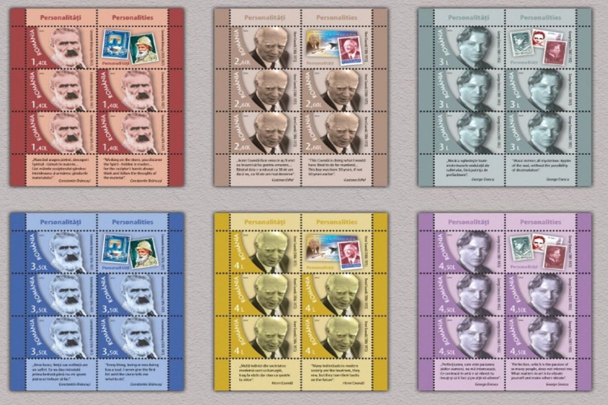 Serie de timbre în tradiţia „retro” 199750