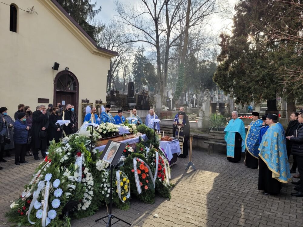 Profesoara Monica Neaga, nepoata Arhiepiscopului Teofil Herineanu, a fost condusă pe ultimul drum 199923