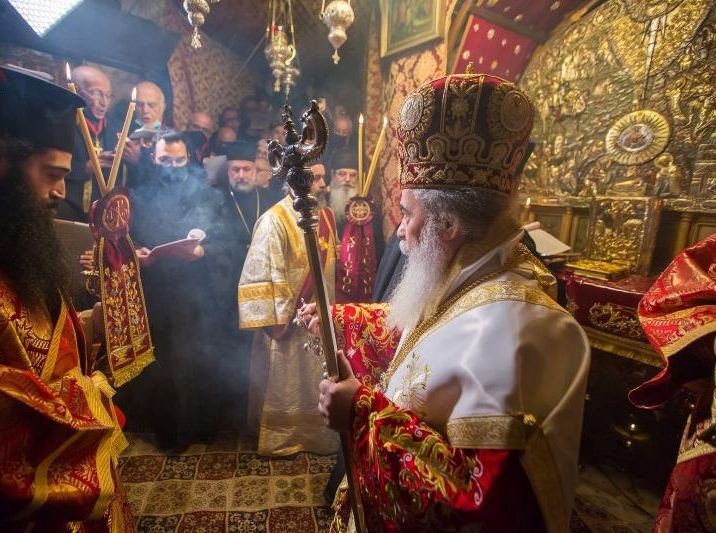 Sărbătoarea Crăciunului la peștera Nașterii Domnului din Betleem 200443