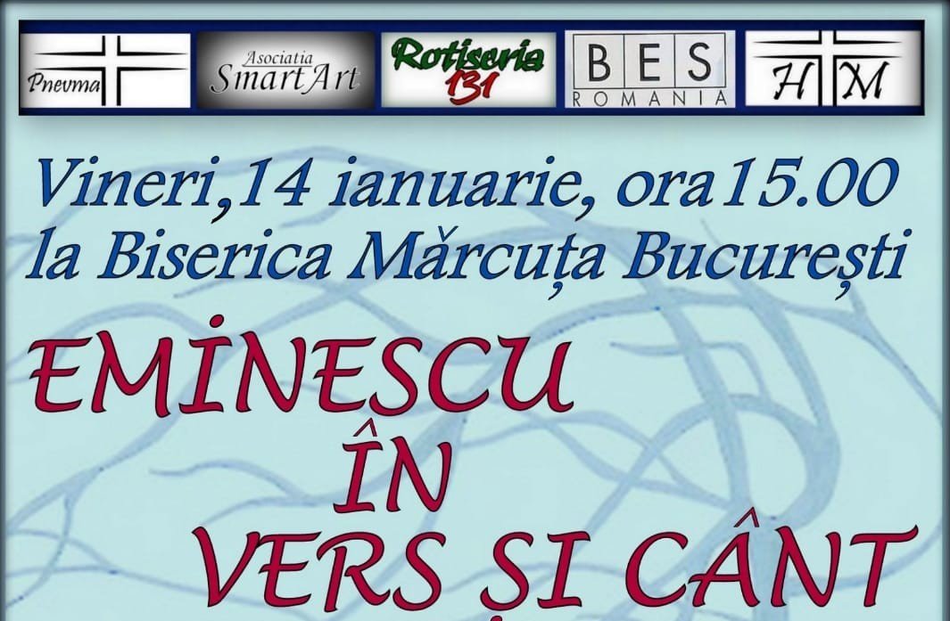 Evenimentul „Eminescu în vers și cânt” la Parohia Mărcuța din Capitală 200522