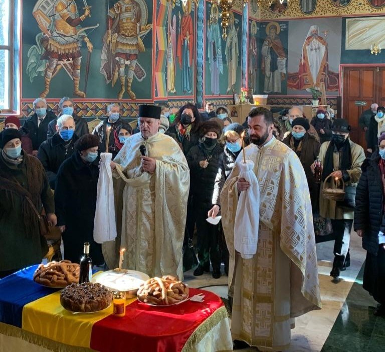 Cinstirea ocrotitorului unei biserici din sectorul 4 al Capitalei 201221