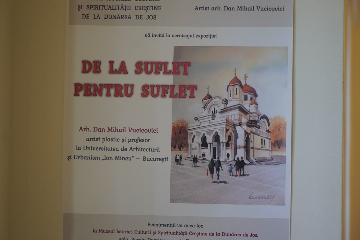 Vernisajul expoziției „De la suflet pentru suflet” la Galați 201448