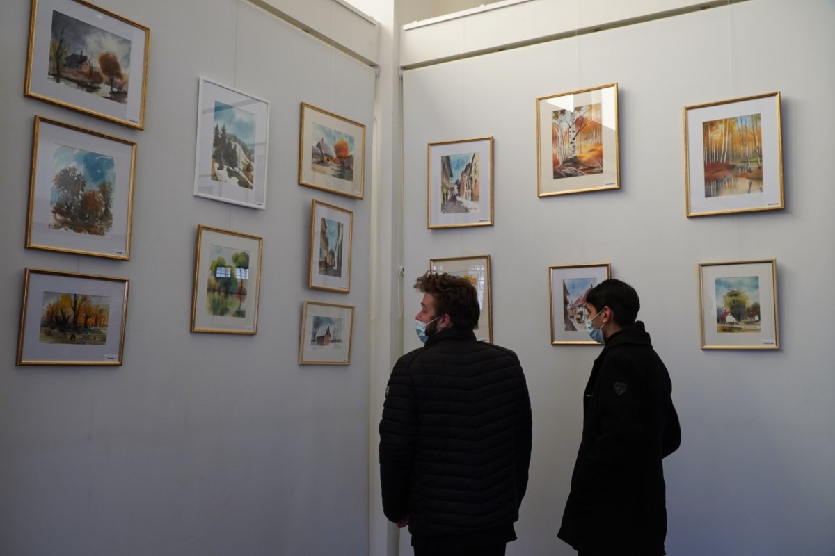 Vernisajul expoziției „De la suflet pentru suflet” la Galați 201449