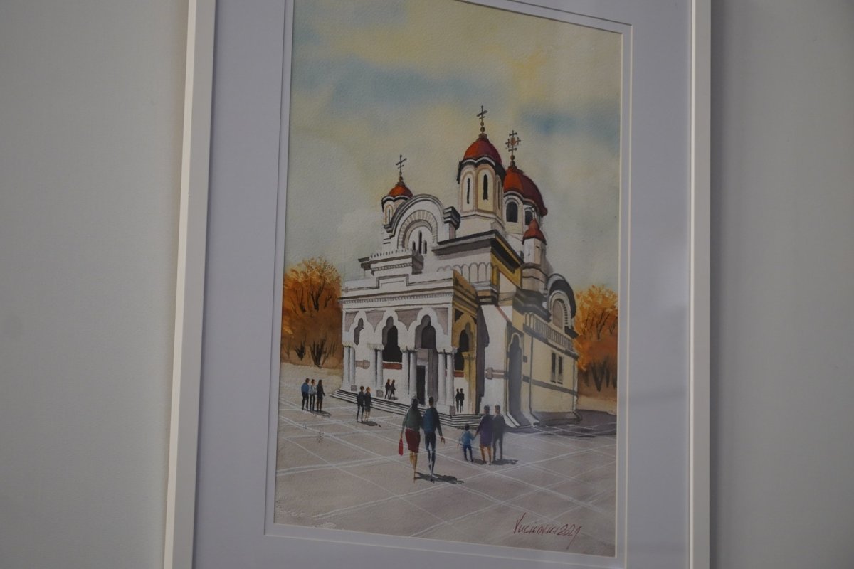 Vernisajul expoziției „De la suflet pentru suflet” la Galați 201452