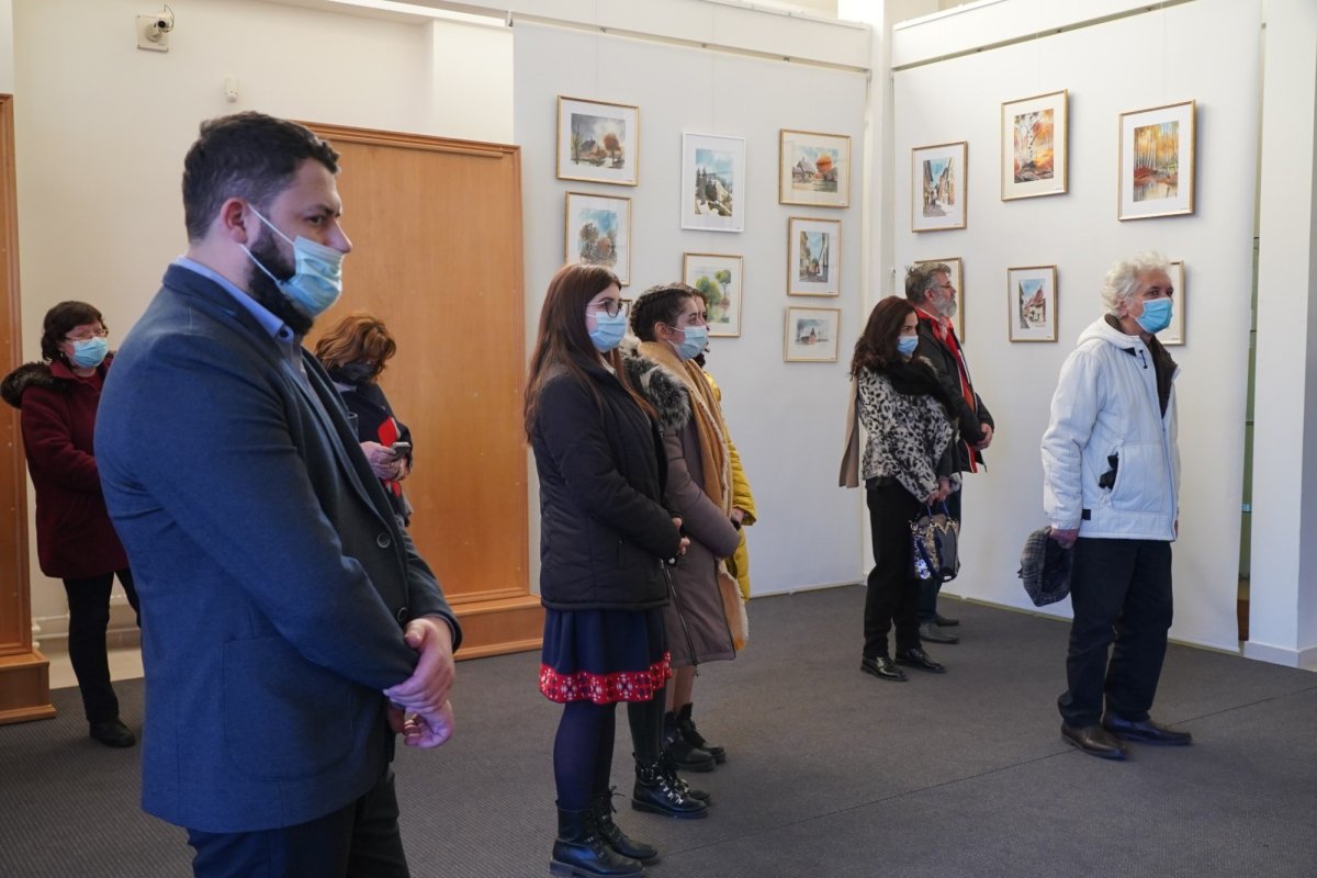 Vernisajul expoziției „De la suflet pentru suflet” la Galați 201456