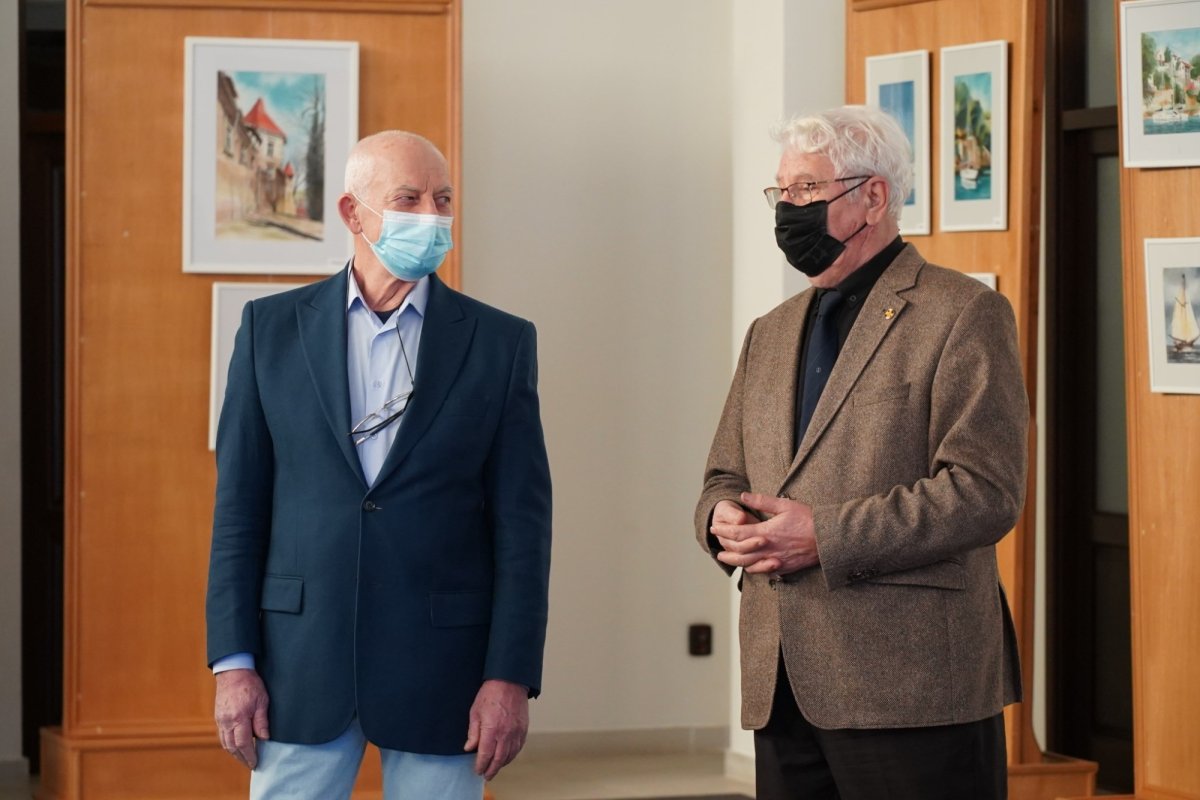 Vernisajul expoziției „De la suflet pentru suflet” la Galați 201457