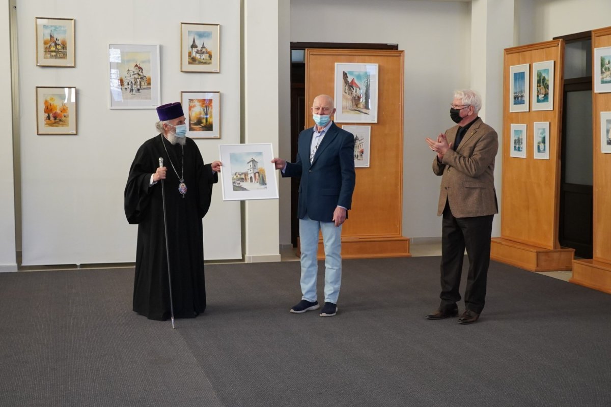 Vernisajul expoziției „De la suflet pentru suflet” la Galați 201459