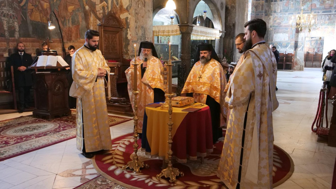 Slujbă de mulțumire în Catedrala Arhiepiscopală din Suceava, la aniversarea Unirii Principatelor Române 201633