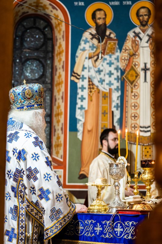 Binecuvântare la Paraclisul Mănăstirii „Sfântul Ioan cel Nou” 202045