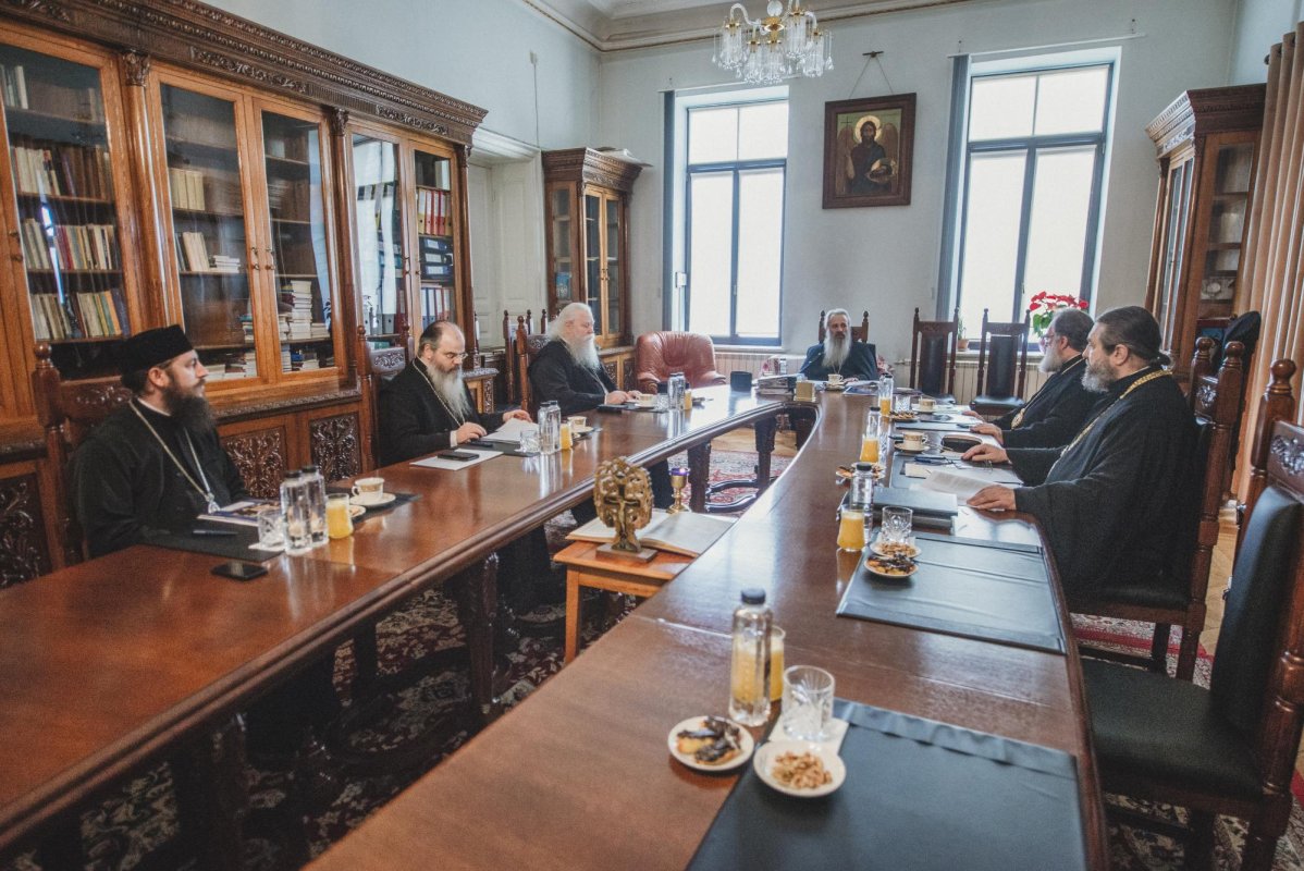 Ședință a Sinodului mitropolitan al Mitropoliei Moldovei și Bucovinei 202382