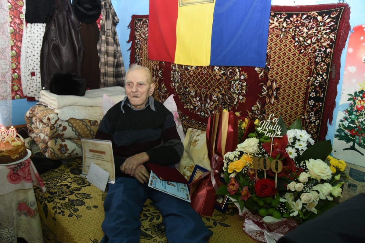 Veteran de război la vârsta de 100 de ani 202348