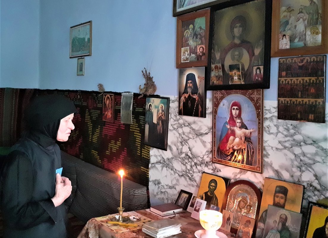Maica Veronica, ucenica de la Văratec a părintelui Nicodim Măndiță 202408