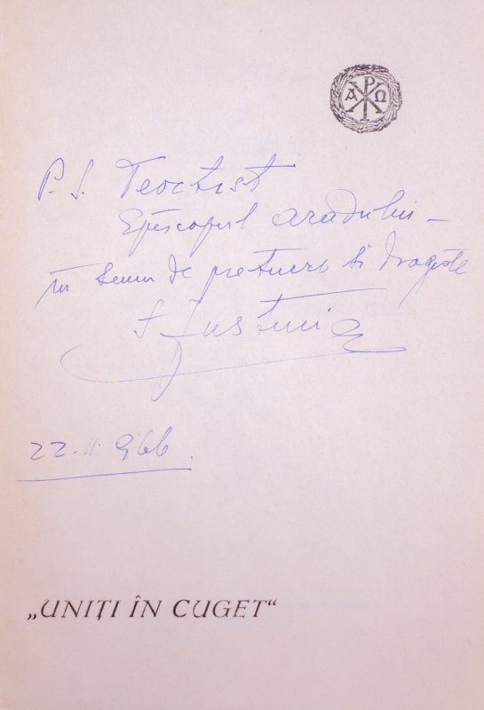 Însemnări luminoase din biblioteca Patriarhului Teoctist 202951