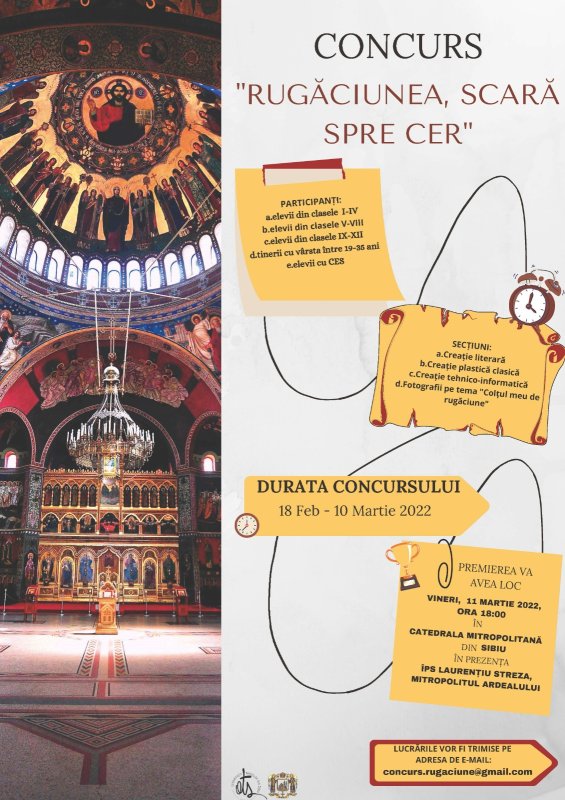 Concursul „Rugăciunea, scară spre cer”, la Sibiu 204183