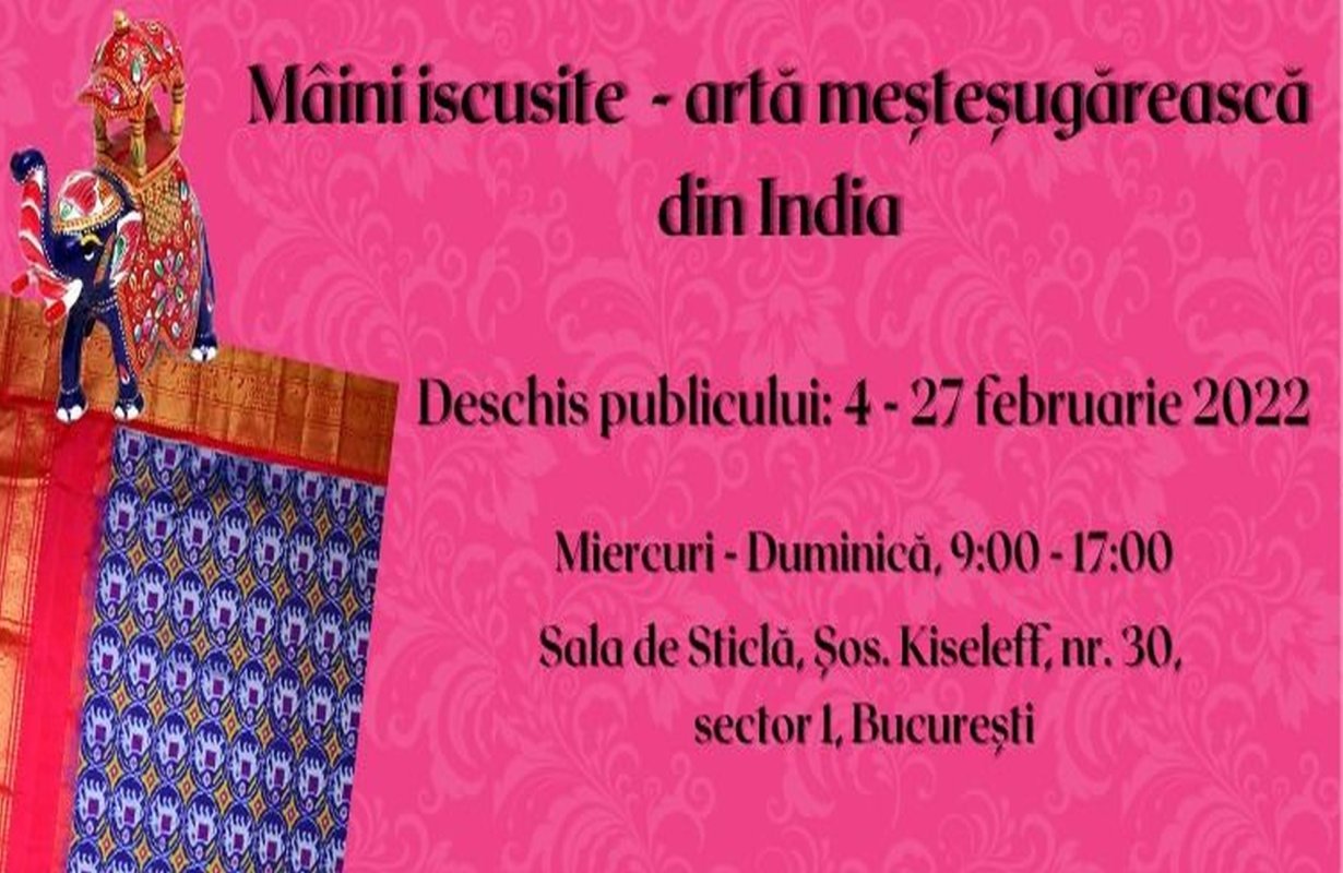 Artă meșteșugărească din India la Muzeul Satului 204197
