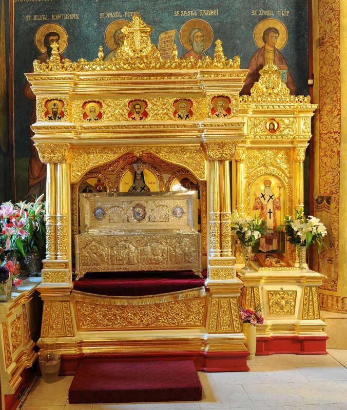 Patriarhul Justinian Marina și Sfântul Ierarh Nectarie de la Eghina 204153