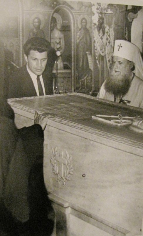 Patriarhul Justinian Marina și Sfântul Ierarh Nectarie de la Eghina 204154