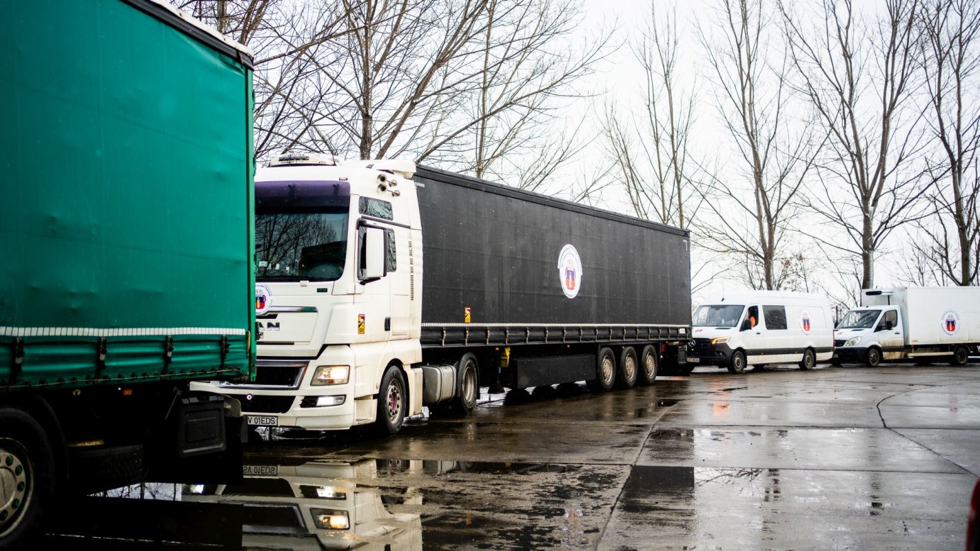 Un nou convoi umanitar a fost trimis către Ucraina 205361
