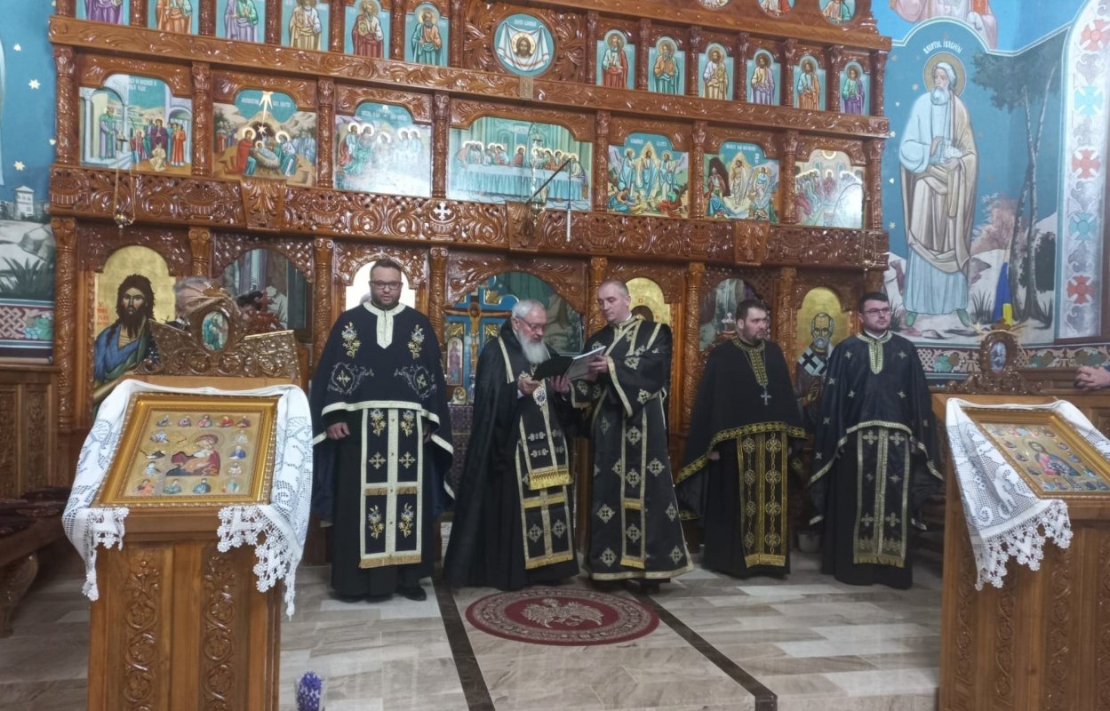 Prima parte a Canonului Mare la biserica din Iclod, Cluj 205779