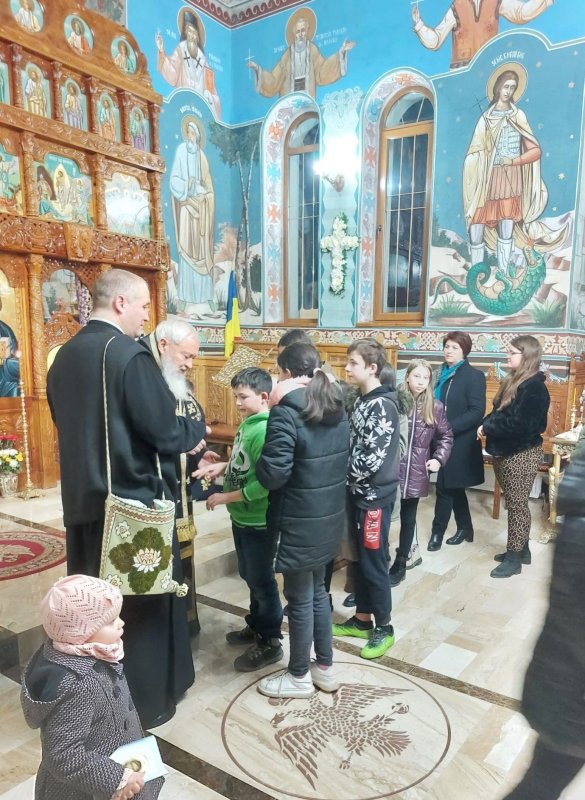 Prima parte a Canonului Mare la biserica din Iclod, Cluj 205780