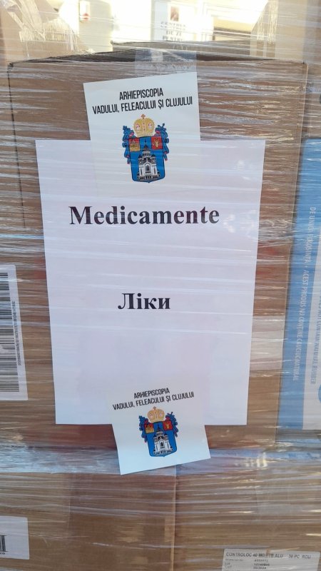 Arhiepiscopia Clujului a trimis peste 150 de tone de ajutoare în Ucraina 206036