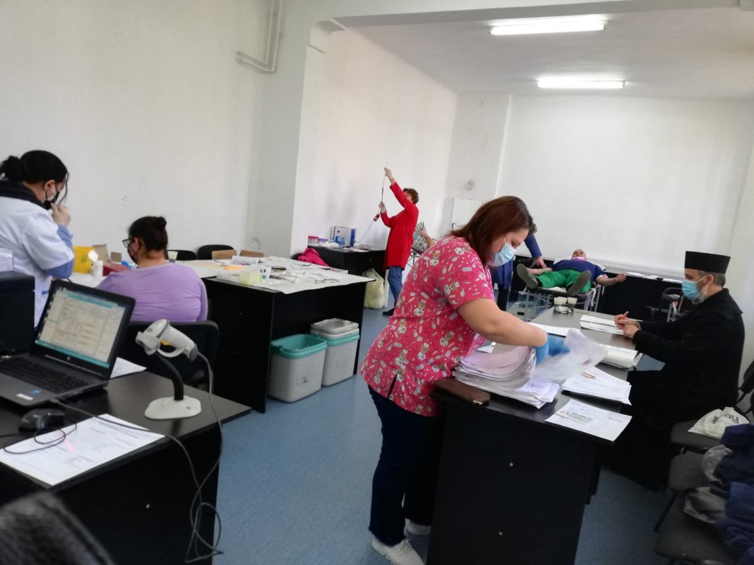 Acțiuni de donare de sânge în eparhii din Muntenia și Oltenia 206786