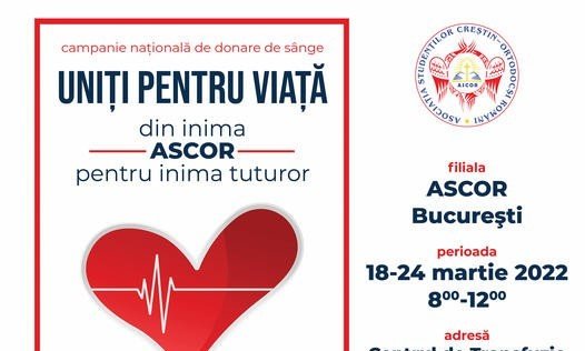 Campanie de donare de sânge organizată de ASCOR 206879