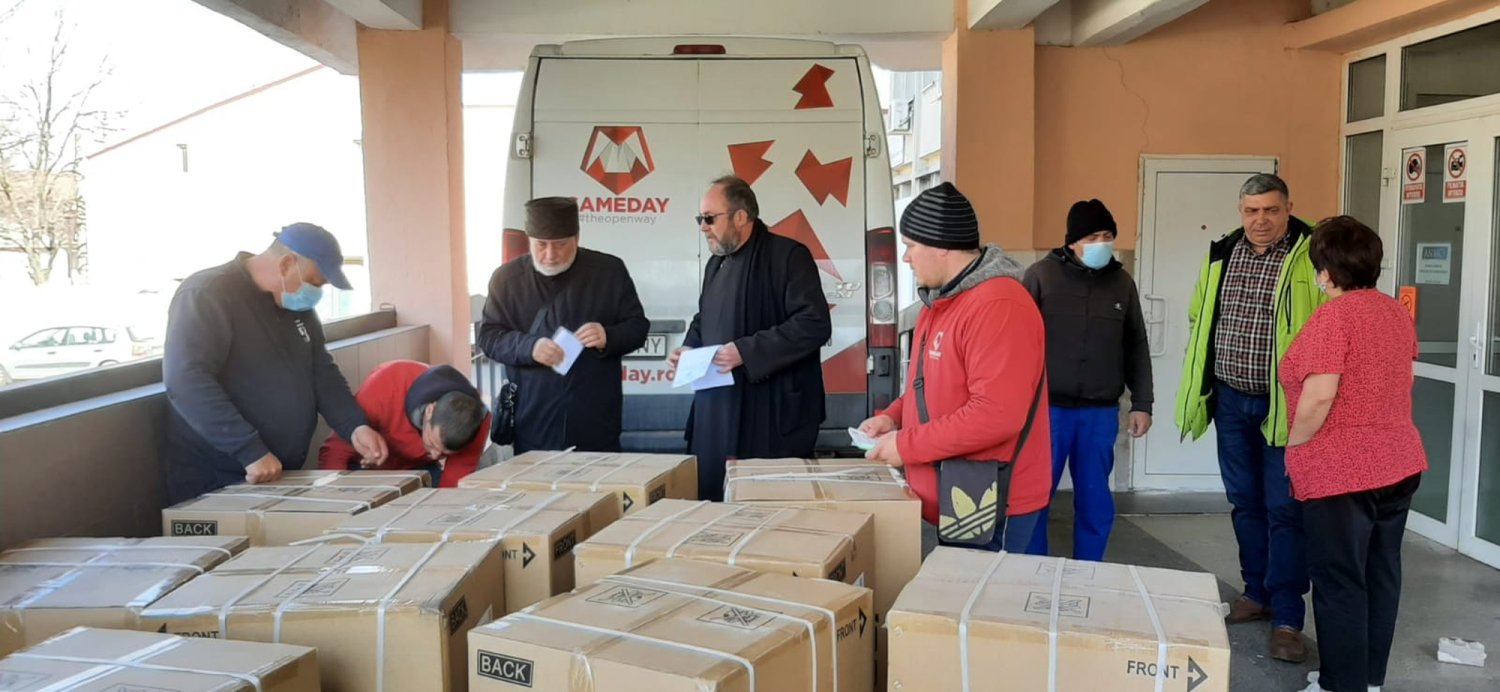 Două parohii brăilene au venit în sprijinul maternității din municipiu 207393