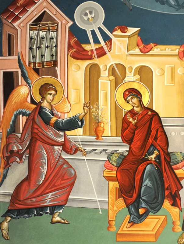 Zugrăvirea scenei Bunei Vestiri 207433