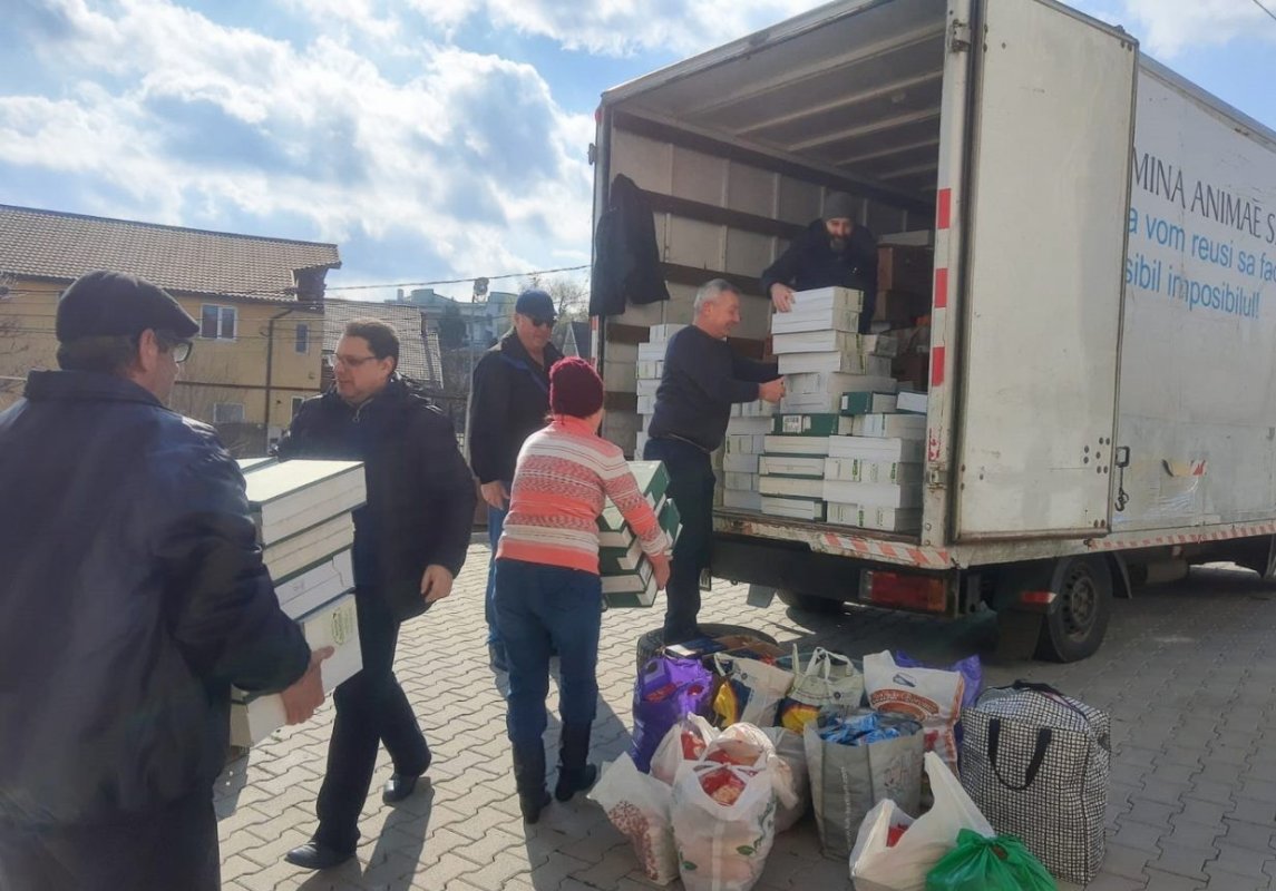 Sprijin umanitar pentru Mănăstirea Bănceni din Ucraina 208852