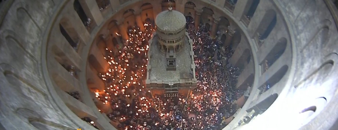 Sfânta Lumină s‑a coborât la Ierusalim 210846