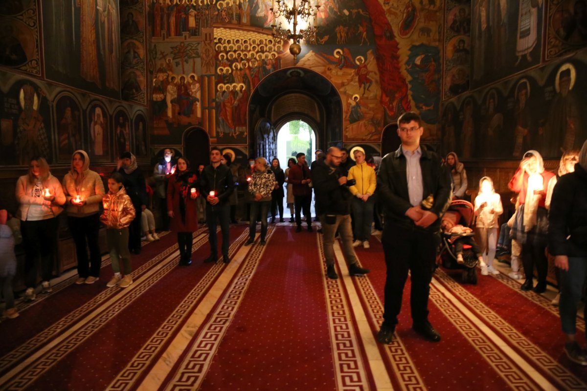 Slujbă în limba slavonă pentru refugiații ucraineni din Iași 211184