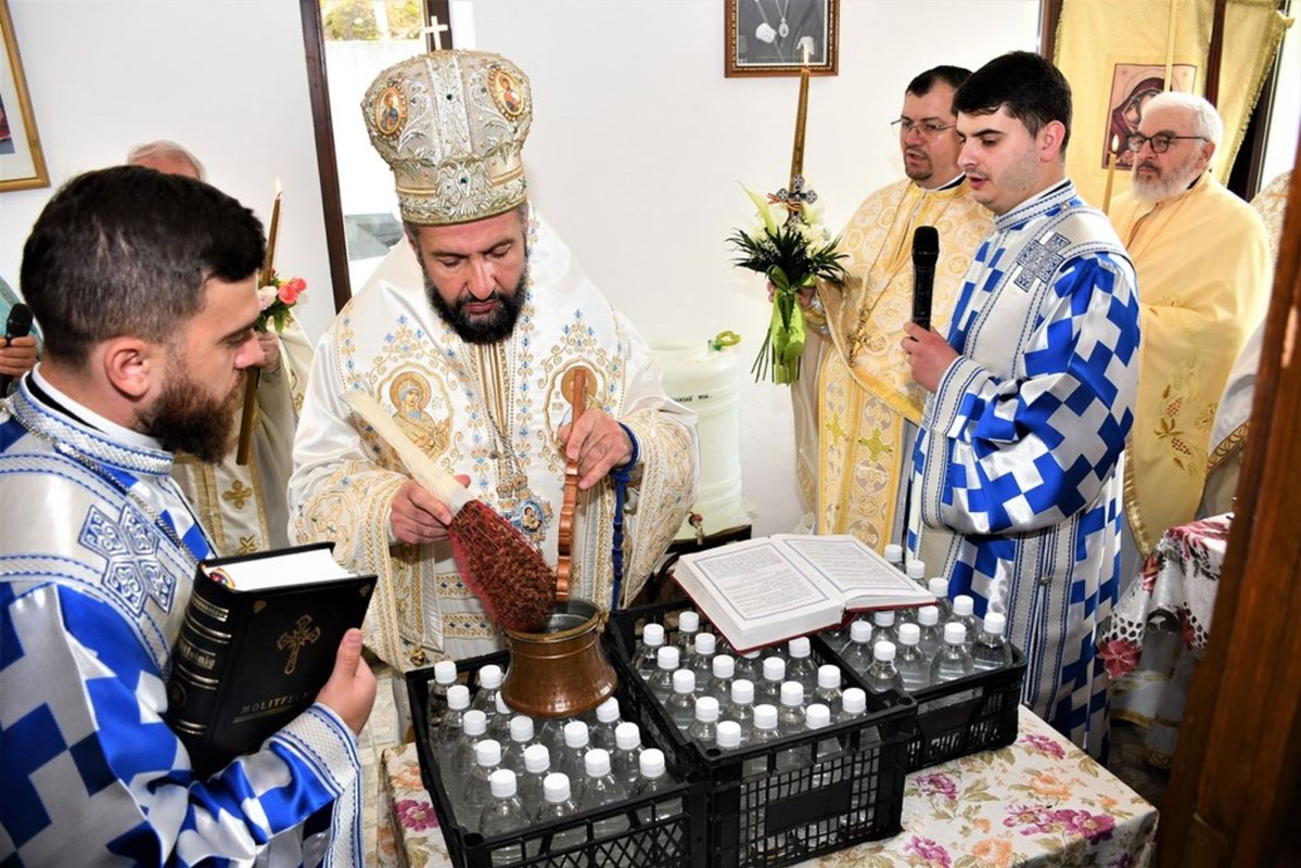 A fost sfințită pictura bisericii Așezământului medical-creștin „Izvorul Tămăduirii” din Marga 212026