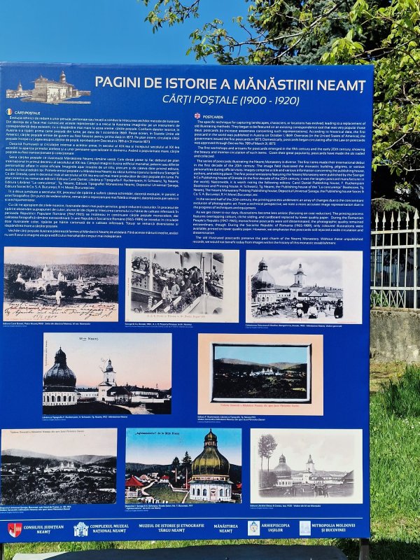 Pagini de istorie a Mănăstirii Neamț din cărți poștale și imagini vechi 212549