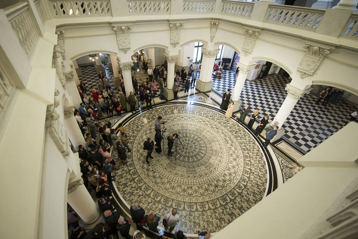 Crucea Moldavă oferită maestrului Ștefan Câlția la Iași 213575