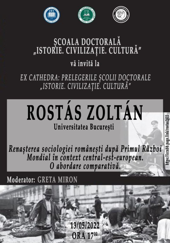 Prelegere privind raporturile istoriei cu sociologia la UBB 213684